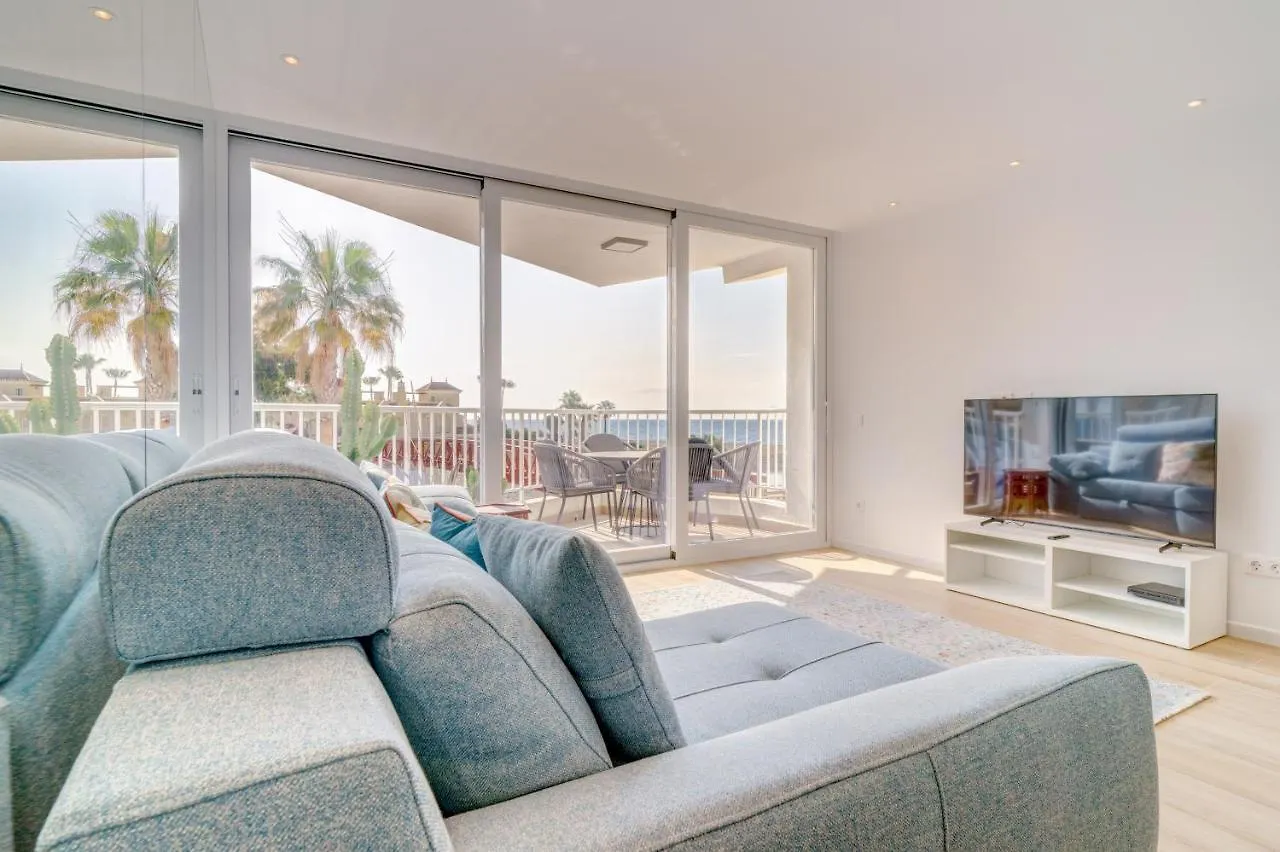 Apartment Beach Front Flat With Sea Views Marbella Spain