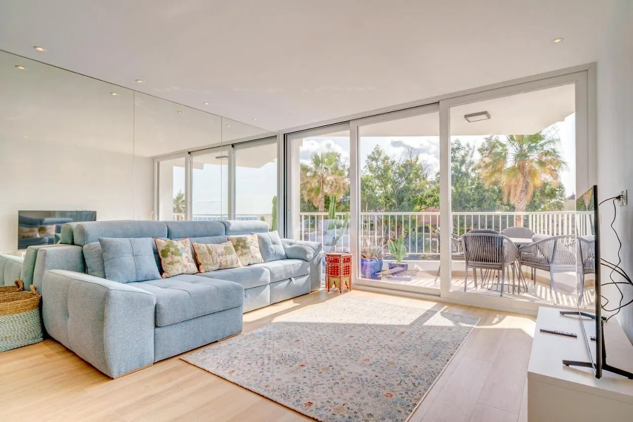 Beach Front Flat With Sea Views Marbella Apartment